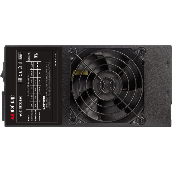 Блок питания ACCORD ACC-TFX450 450 Вт, Ret, черный,