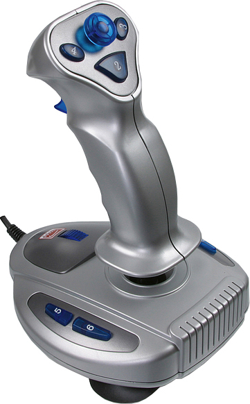 Джойстик SPEEDLINK SL-6612-SSV WASP 2 USB