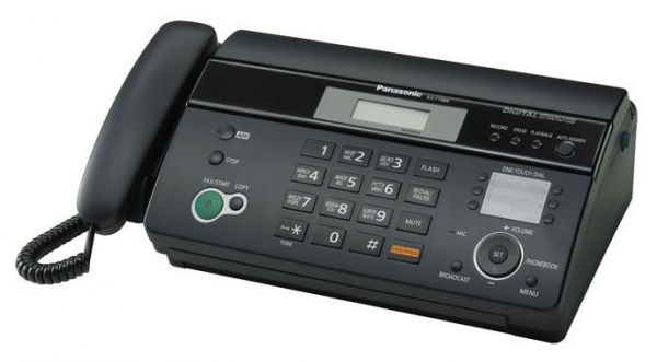 Факс Panasonic KX-FT988RU-B (черный)