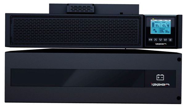 Источник бесперебойного питания Ippon Innova RT II 6000 черный, 6000BA